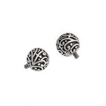 Filigree Bead 0750